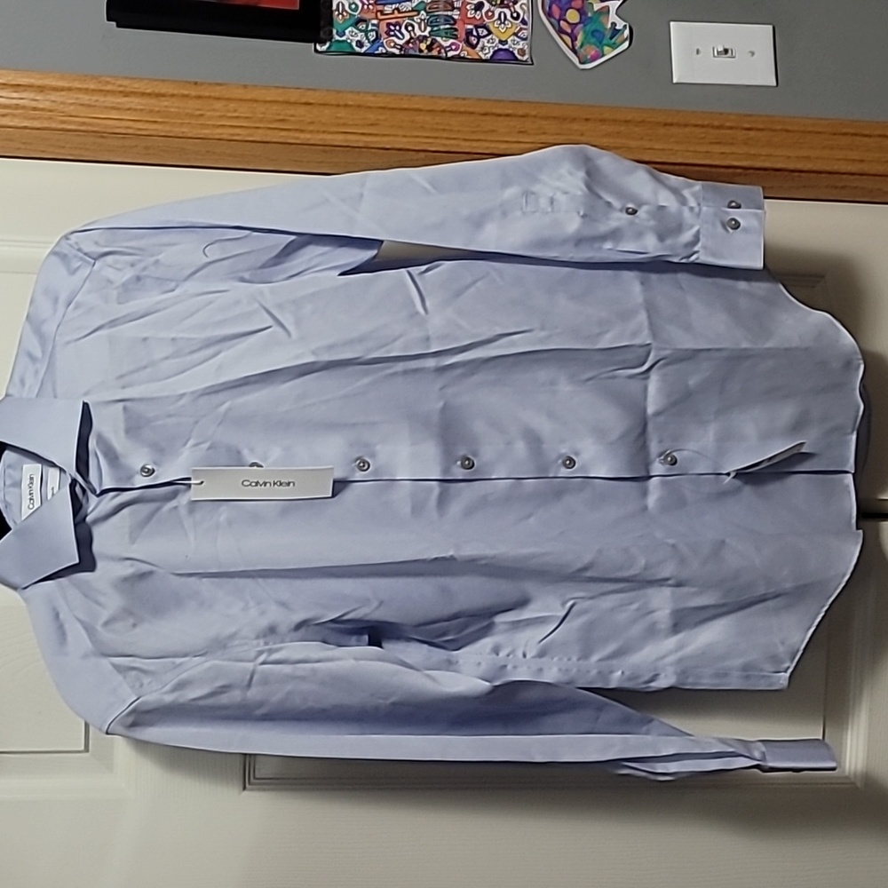 Calvin Klein long sleeve button up shirt